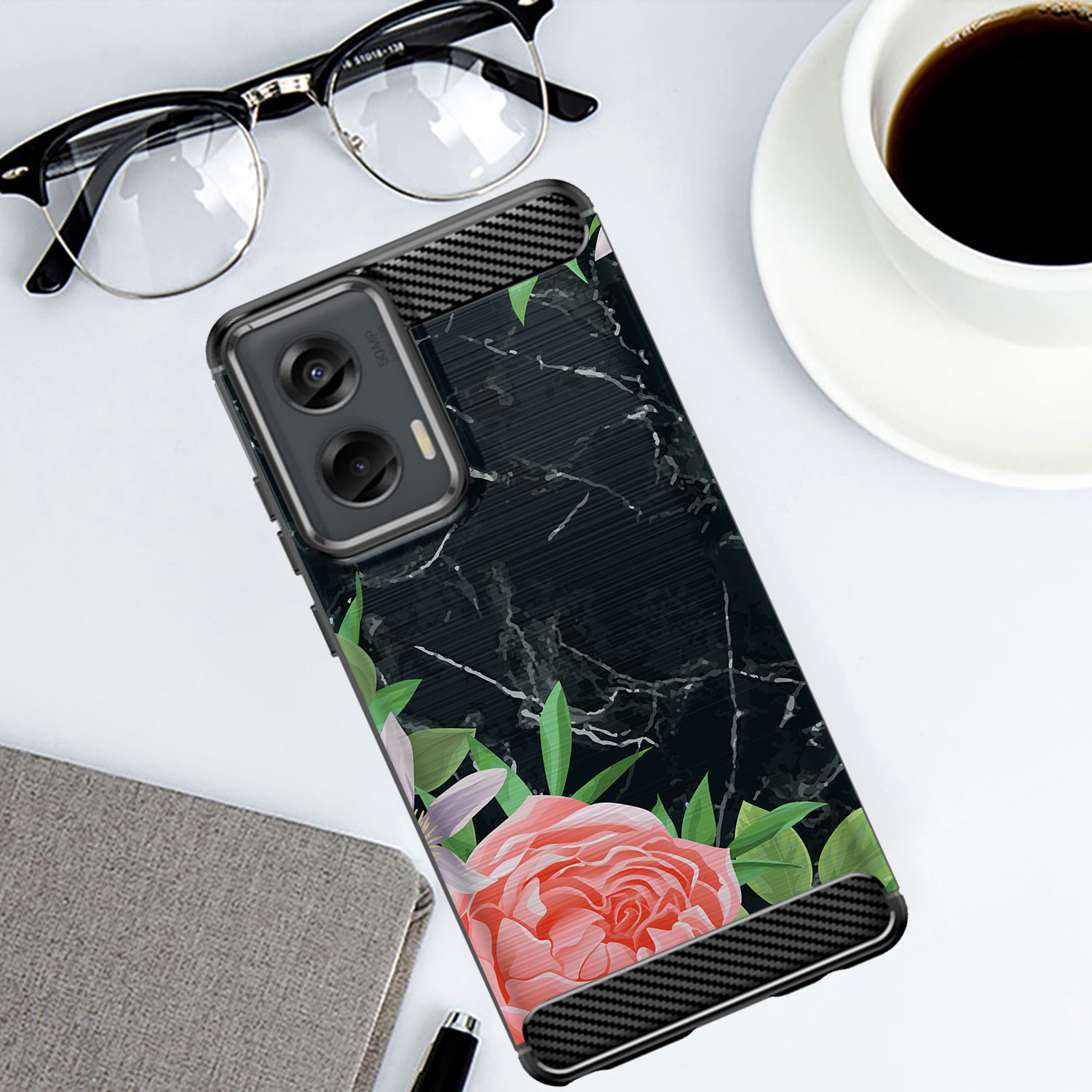 CUSTODIA CELLULARE PER SAMSUNG GALAXY S21 ULTRA - CUSTODIA SLIM M4 NERA