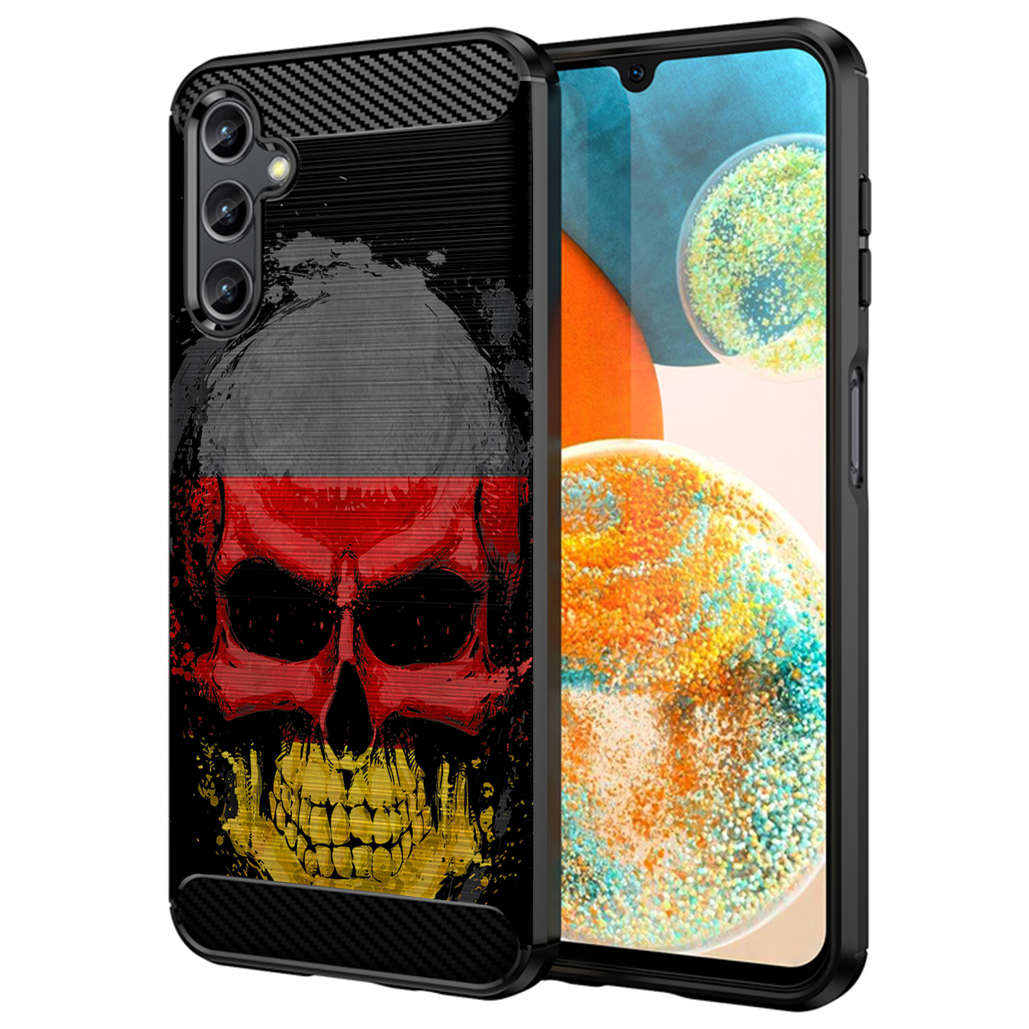Case For [Samsung Galaxy A14 5G][Flex TPU Fiber SET7] Slim Sleek TPU Cover