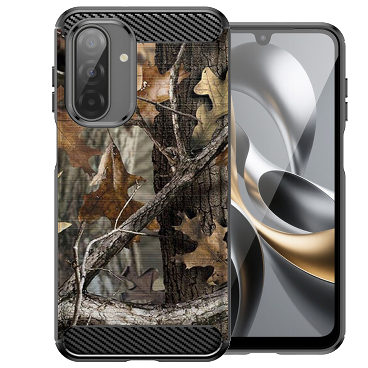 For [Samsung Galaxy A17][Flex TPU Fiber SET4]Shockproof Slim Flexible Case