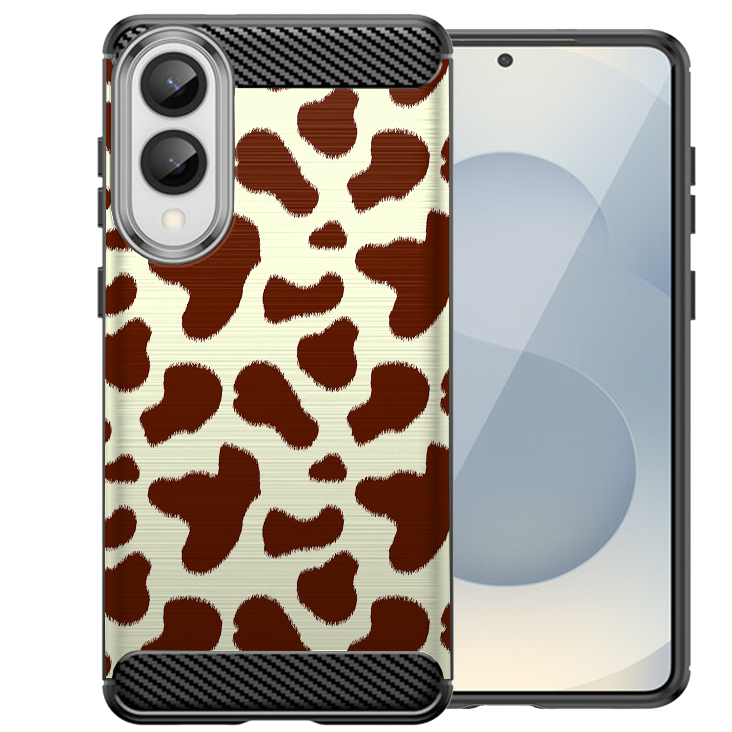 Case For [Samsung Galaxy S25 EDGE][FLEX TPU SET17] Flexible Embossed Slim Cover