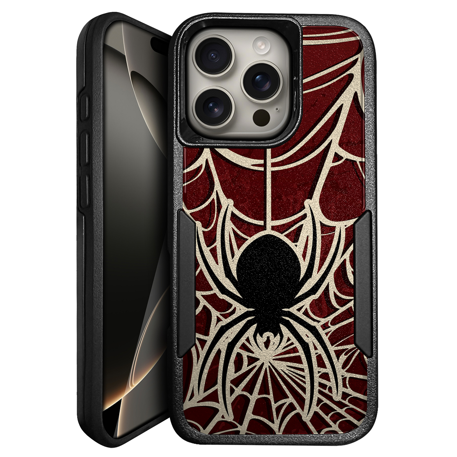 For [iPhone 16 PRO MAX][HYBRID ARMOR][Dual Two Piece Case