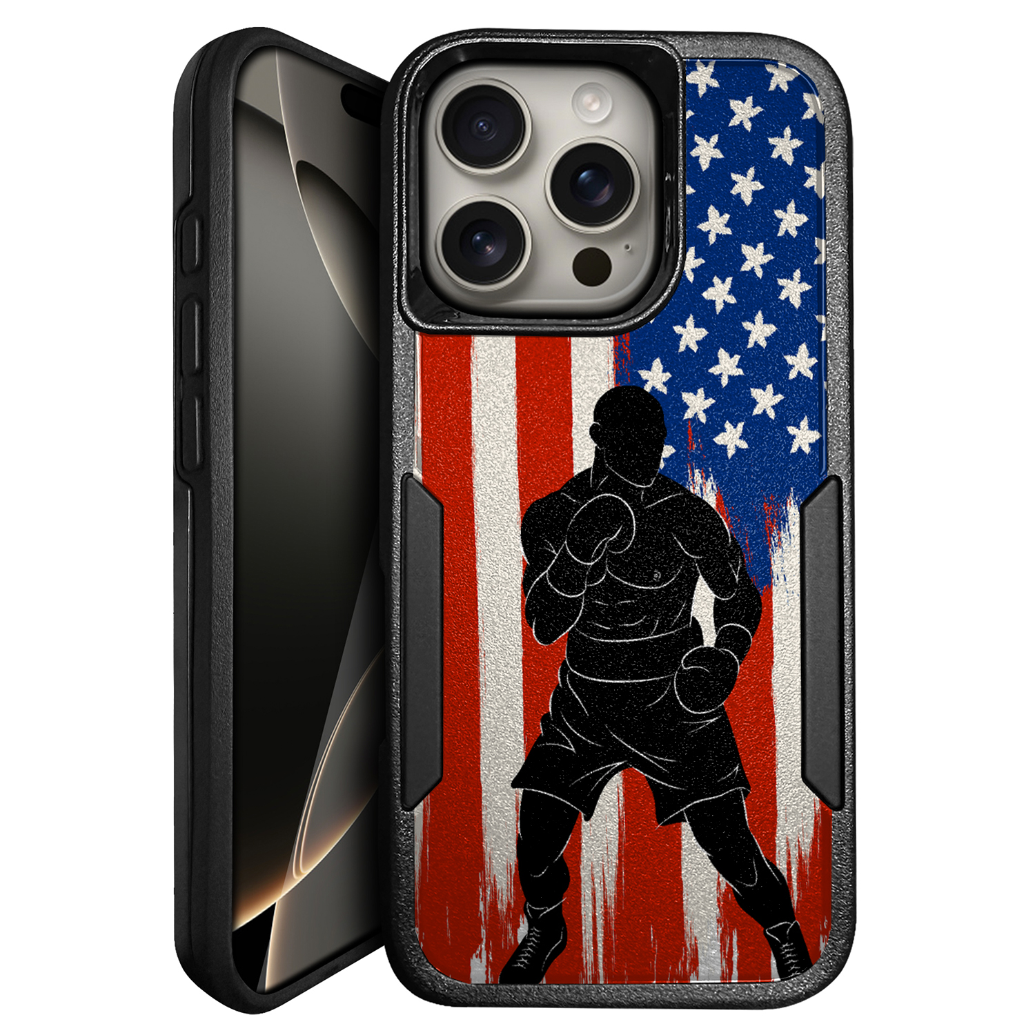 COVERARY×familiar iPhoneケース　iPhone16Pro For [iPhone 16 PRO MAX][HYBRID ARMOR][Dual Two Piece Case