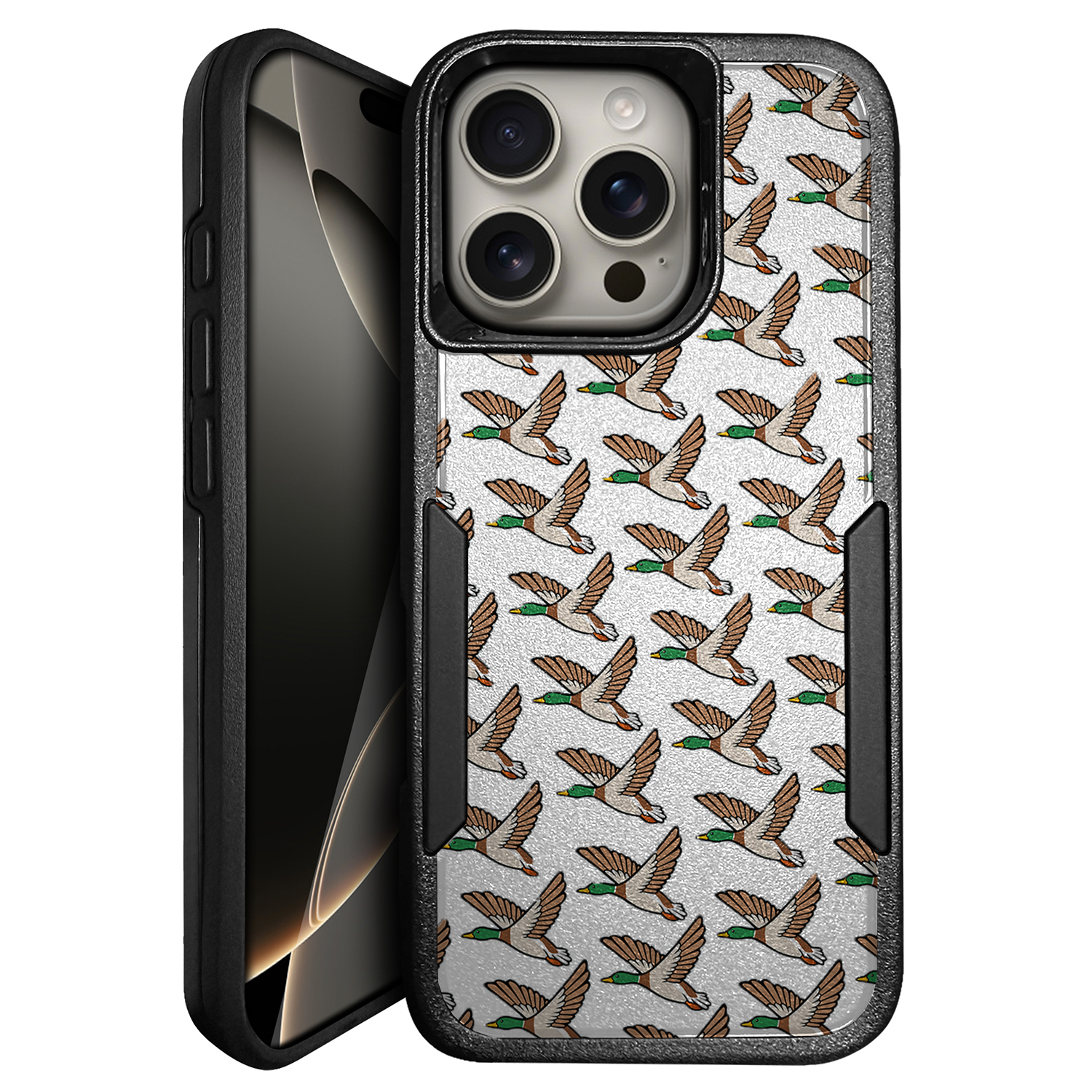 For [iPhone 16 PRO MAX][HYBRID ARMOR][Dual Two Piece Case