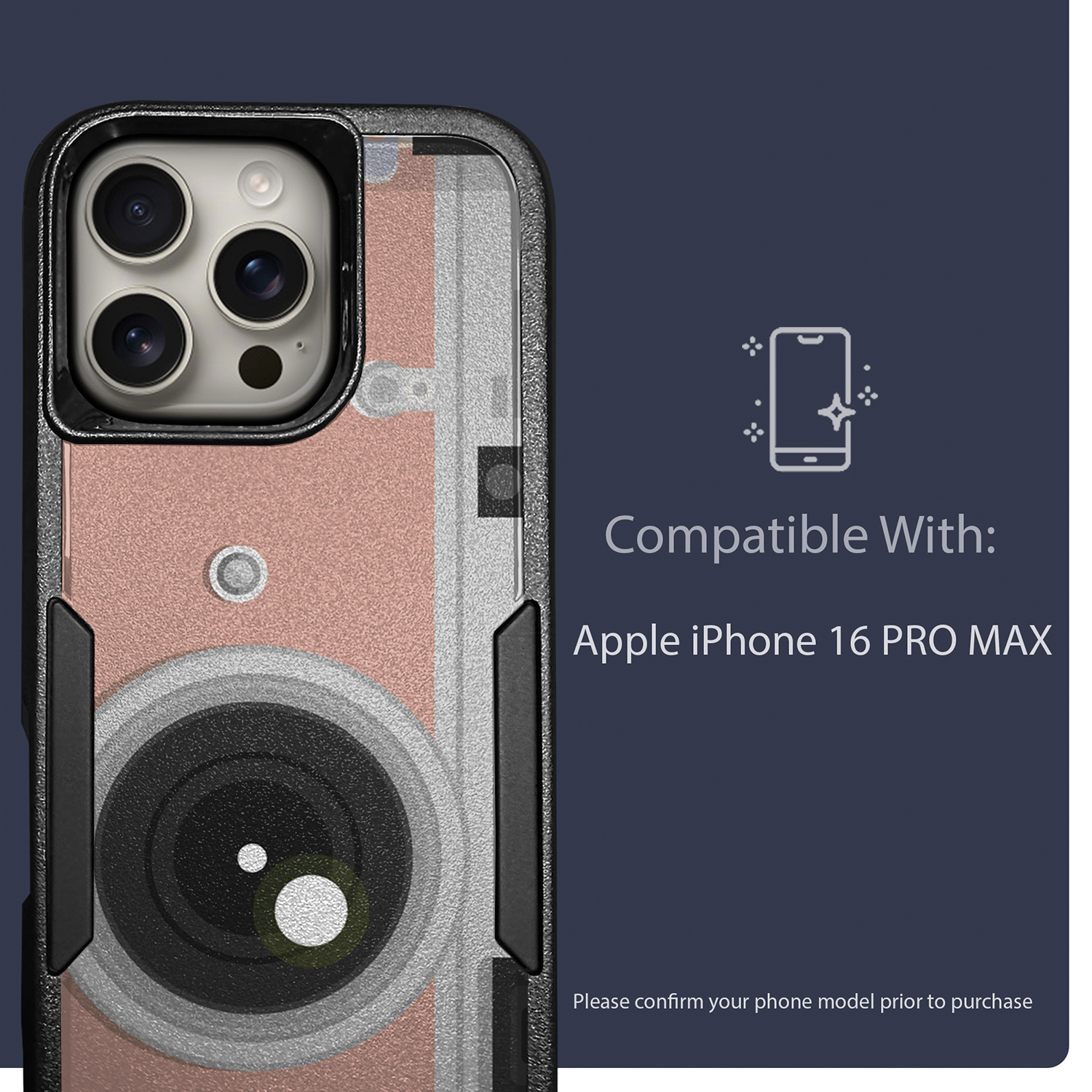 For [iPhone 16 PRO MAX][HYBRID ARMOR][Dual Two Piece Case] | eBay