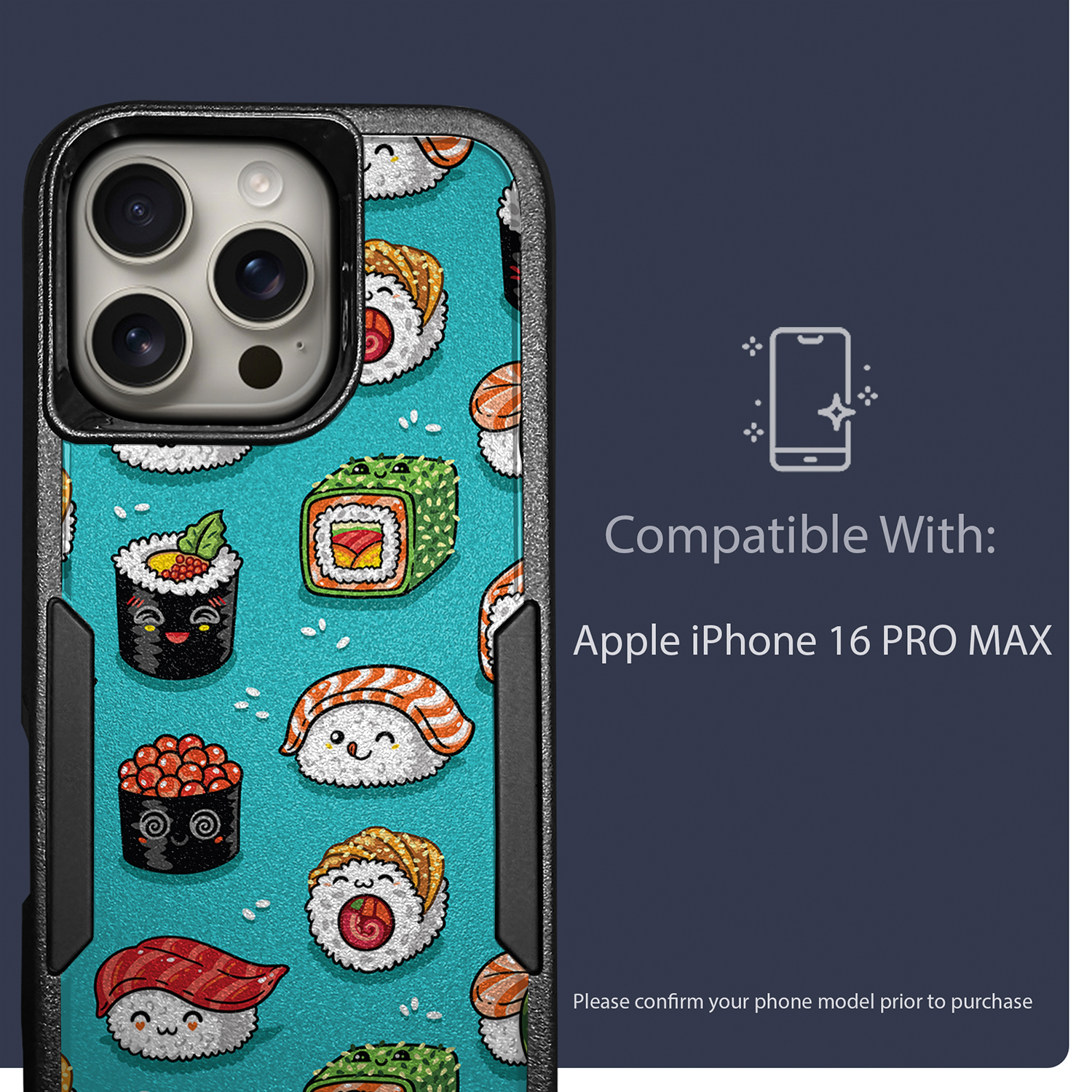 For [iPhone 16 PRO MAX][HYBRID ARMOR][Dual Two Piece Case] | eBay