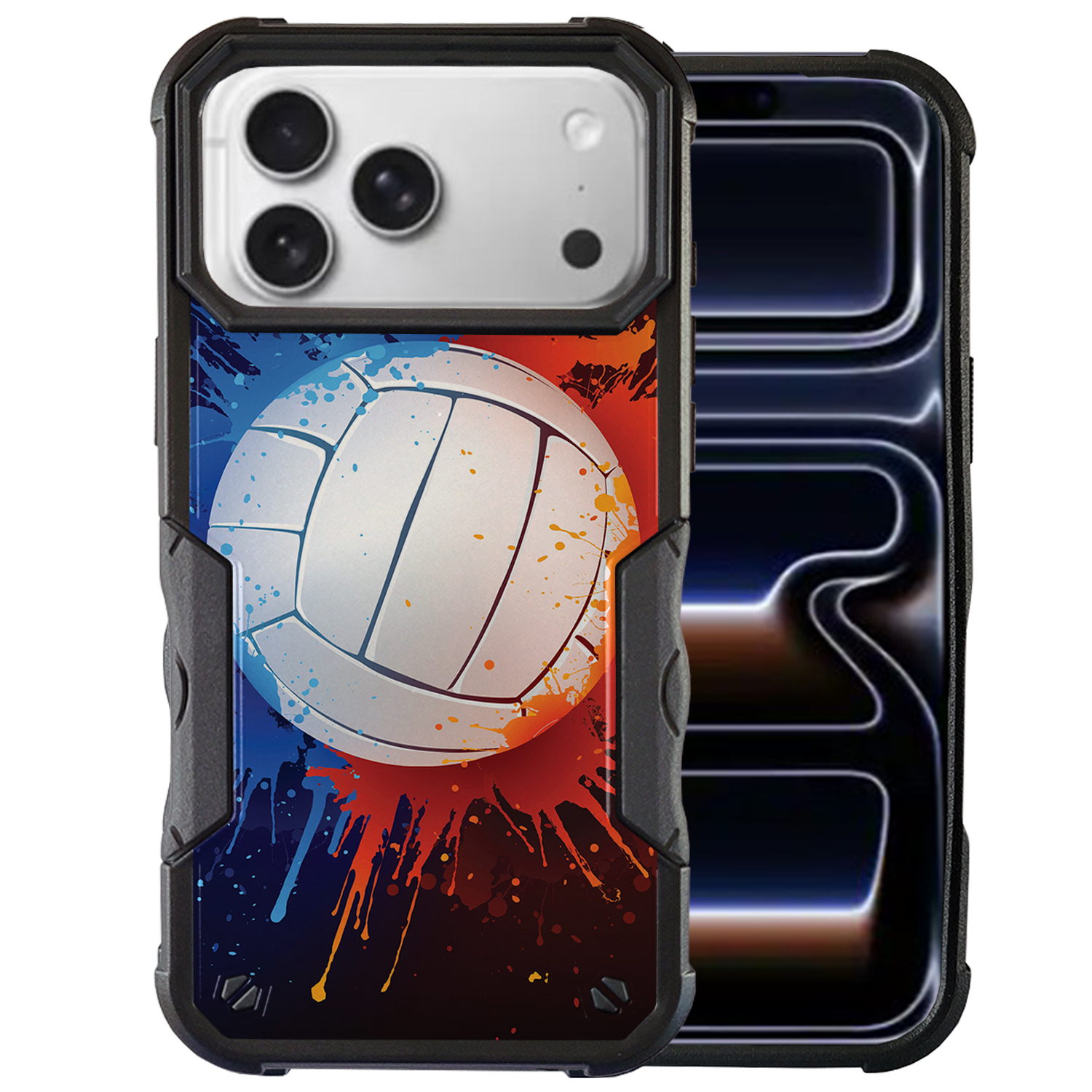 For [iPhone 17 PRO MAX][DUAL TACTICAL][Hybrid Two Piece Case] Sport Case